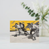 Schatzinsel, 1911 von Newell Convers Wyeth Postkarte (Stehend Vorderseite)