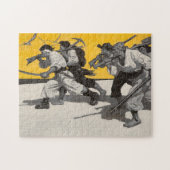 Schatzinsel, 1911 von Newell Convers Wyeth Puzzle (Horizontal)