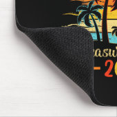 Schatzinsel Florida der Frauen Palmenbaum Sonnenun Mousepad (Ecke)