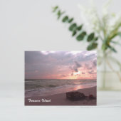 Schatzinsel, Florida Postkarte (Stehend Vorderseite)