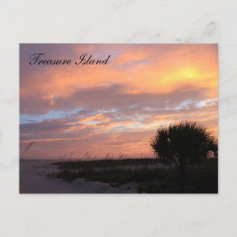 Schatzinsel, Florida Postkarte