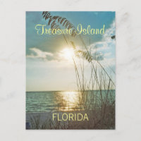 Schatzinsel Florida Postkarte