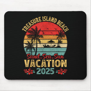 Schatzinsel Florida Sand Meer Sonne Urlaub 2025 Mousepad