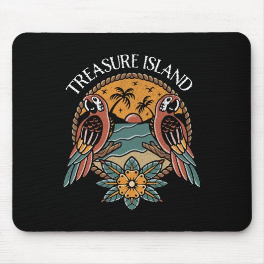 Schatzinsel Florida Westküste Strände Mousepad (Vorne)
