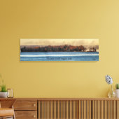 Schatzinsel im Herbst, Higgins Lake Leinwanddruck (Insitu (Wohnzimmer))