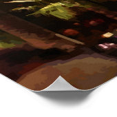 Schatzinsel Las Vegas Vector Grafikplakat Poster (Ecke)