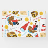 Schatzinsel Party Pirate Banner (Horizontal)