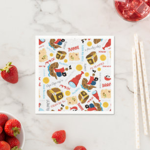 Schatzinsel Party Pirate Napkins Serviette