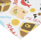 Schatzinsel Party Pirate Tablecloth Tischdecke (Schrägansicht)