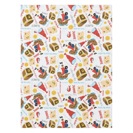 Schatzinsel Party Pirate Tablecloth Tischdecke (Vorderseite)