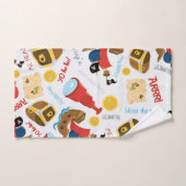 Schatzinsel Party Pirates Badetuch Set (Handtuch)