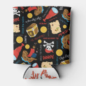 Schatzinsel Pirate Can Cooler Dosenkühler (Vorderseite)
