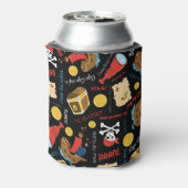 Schatzinsel Pirate Can Cooler Dosenkühler (Kanne Rückseite)