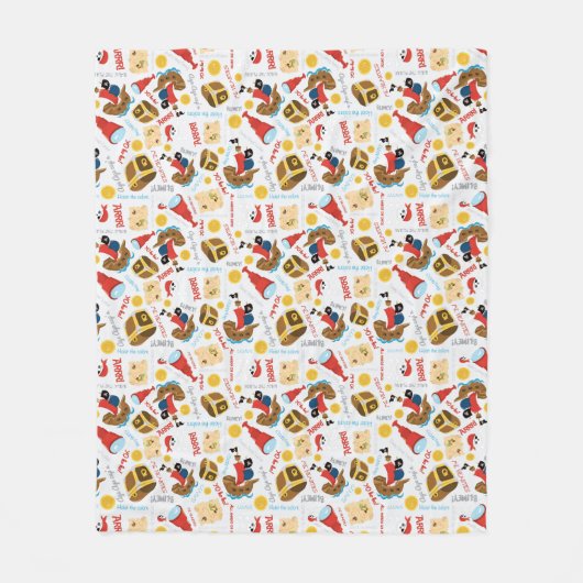 Schatzinsel Pirate Fleece Blanket (Vorderseite)