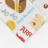Schatzinsel Pirate Fleece Blanket (Ecke)