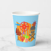 SchatzjagdCollage Pappbecher (Rückseite)