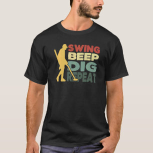 Schatzjäger Metalldetektor Detectorist Dreck F T-Shirt