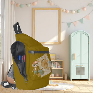 Schatzjäger-Pirat-Geburtstag Crossbody Bag