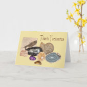 Schatzkarte der Zeit Karte (Gelbe Blume)