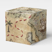 Schatzkarte Geschenkschachtel (Vorderseite)