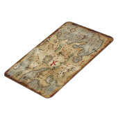 Schatzkarte Magnet (Linke Seite)