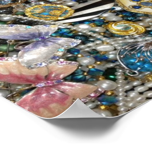 Schatzkarte Poster (Ecke)