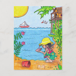 Schatzkarte Postkarte