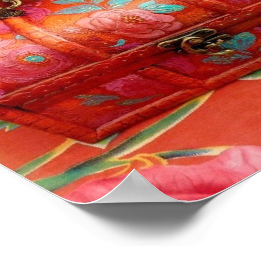 Schatzkartentposter Poster (Ecke)