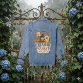 Schatzkorb Gesellschaft Cottagecore Jeansjacke