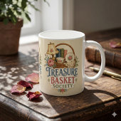 Schatzkorb Gesellschaft Cottagecore Kaffeetasse