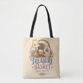 Schatzkorb Gesellschaft Cottagecore Tasche (Vorderseite)
