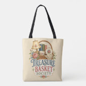 Schatzkorb Gesellschaft Cottagecore Tasche (Rückseite)