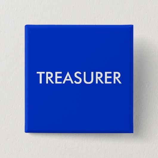 SCHATZMEISTER BUTTON (Vorderseite)