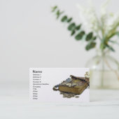 Schatzsammler Buch der Münzen, Silber, Ringe Visitenkarte (Stehend Vorderseite)