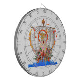 Schatzschiff Dartscheibe (Vorderseite Links)
