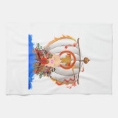 Schatzschiff Geschirrtuch (Horizontal)