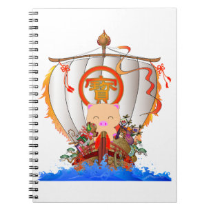 Schatzschiff Notizblock