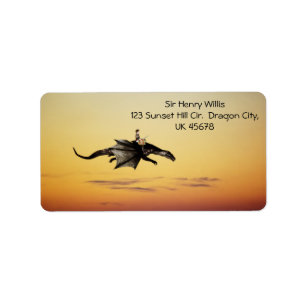 Schatzsuche Adressaufkleber