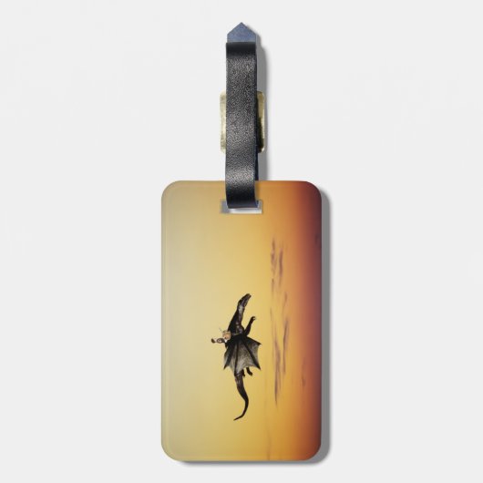 Schatzsuche Gepäckanhänger (Rückseite vertikal)