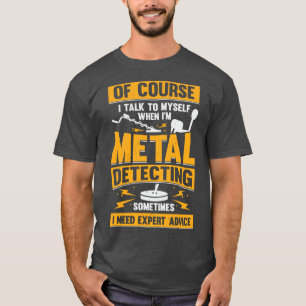 Schatzsuche Metal Detectorist Gift T-Shirt