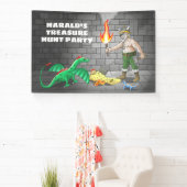 Schatzsuche-Party Geburtstag Banner (InSitu)