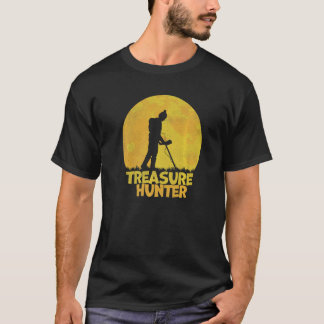 Schatzsucher Detectorist Schatzsucher Jagdmetall T-Shirt