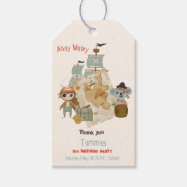 Schatzsucher Pirate Birthday Geschenkanhänger