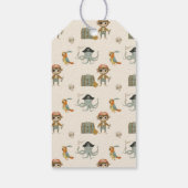 Schatzsucher Pirate Birthday Geschenkanhänger (Rückseite)