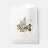 Schatzsucher Pirate Birthday Geschenktütchen (Vorderseite)