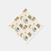 Schatzsucher Pirate Birthday Serviette (Ecke)