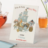 Schatzsucher Pirate Geburtstagsgeschenk Sockelschild (In Situ)