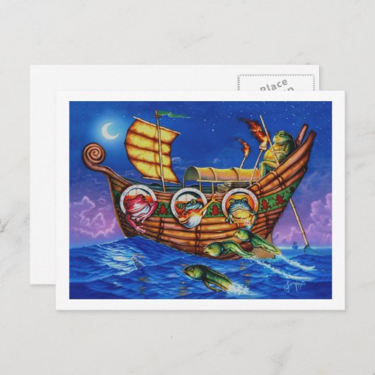 Schatzsucher - Postkarte (Vorne/Hinten)