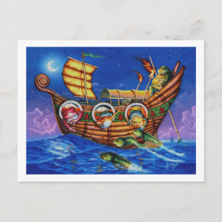 Schatzsucher - Postkarte