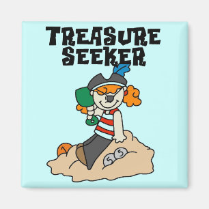 Schatzsucher T-Shirts und Geschenke Magnet